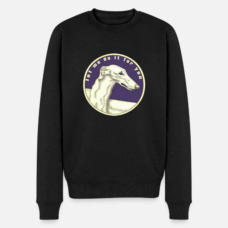 let me do it for you - Männer Premium Bio Pullover - Schwarz