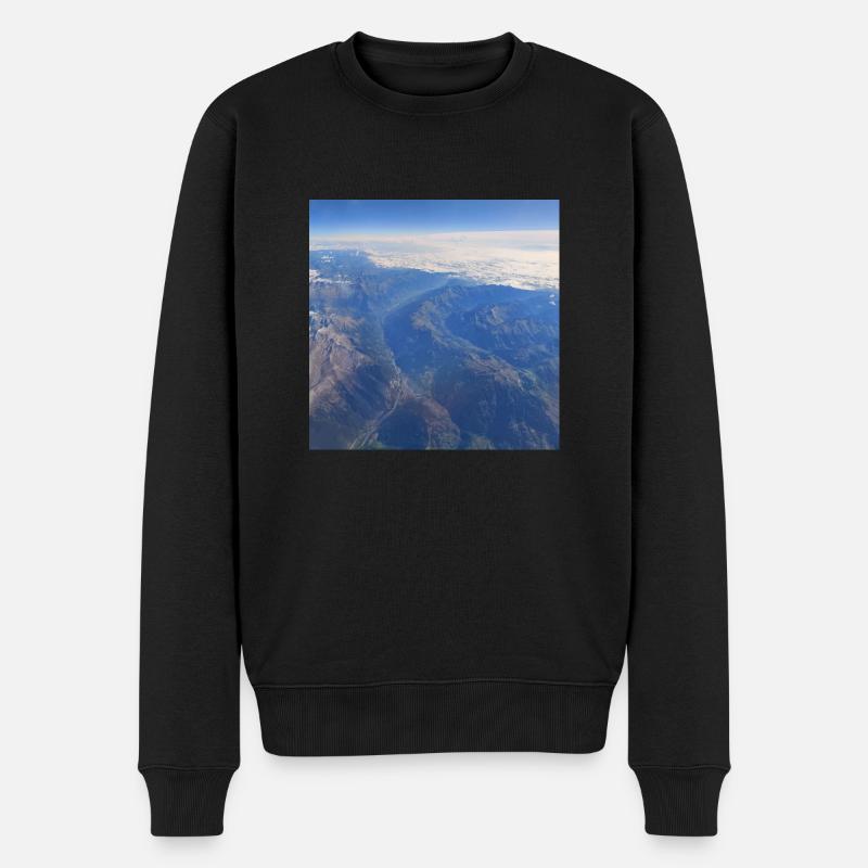 skyphotography 11 - Männer Premium Bio Pullover - Schwarz