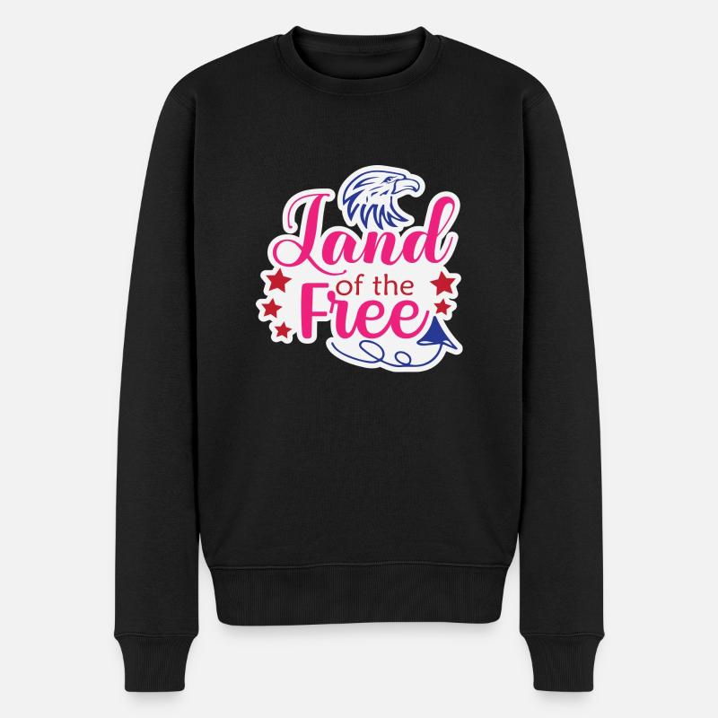 Terre de la liberté - Pull Premium bio Homme - noir