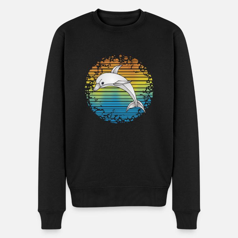 Dauphin - Pull Premium bio Homme - noir