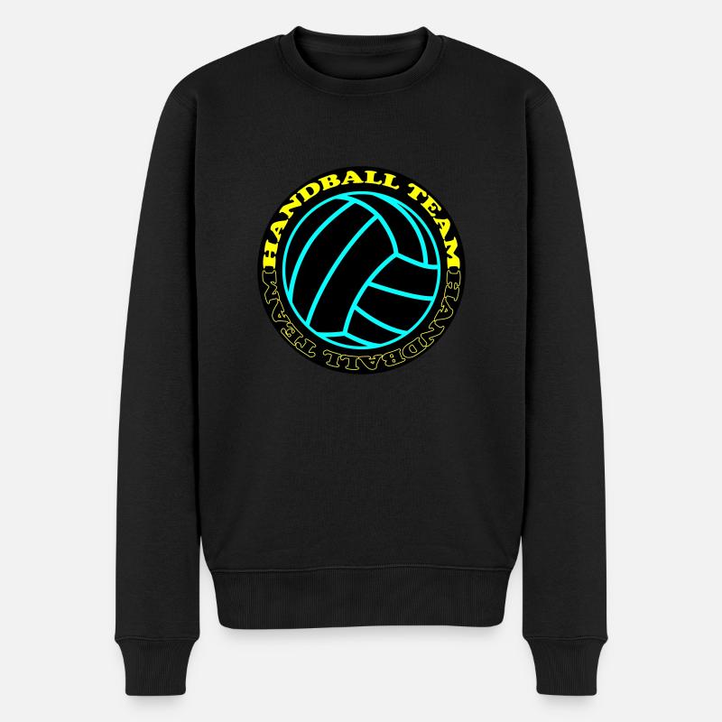 Équipe de handball 3 - Pull Premium bio Homme - noir