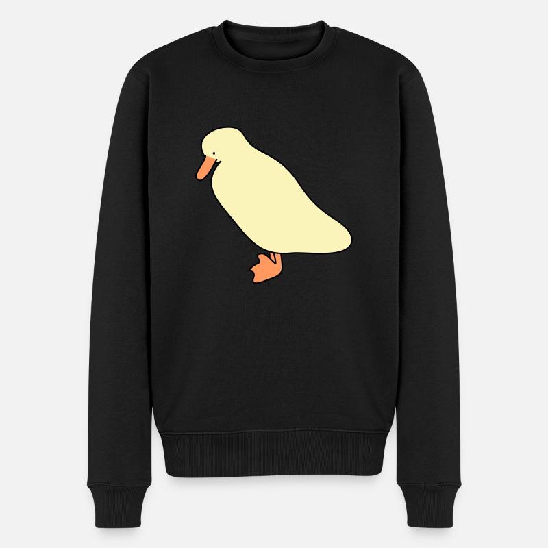 Canard 5 - Pull Premium bio Homme - noir