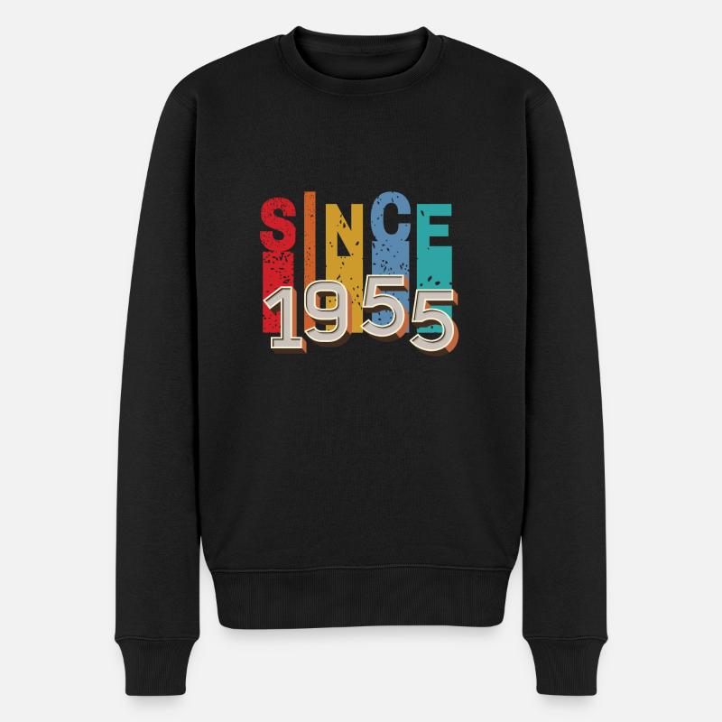 Since 1955 retro - Pull Premium bio Homme - noir