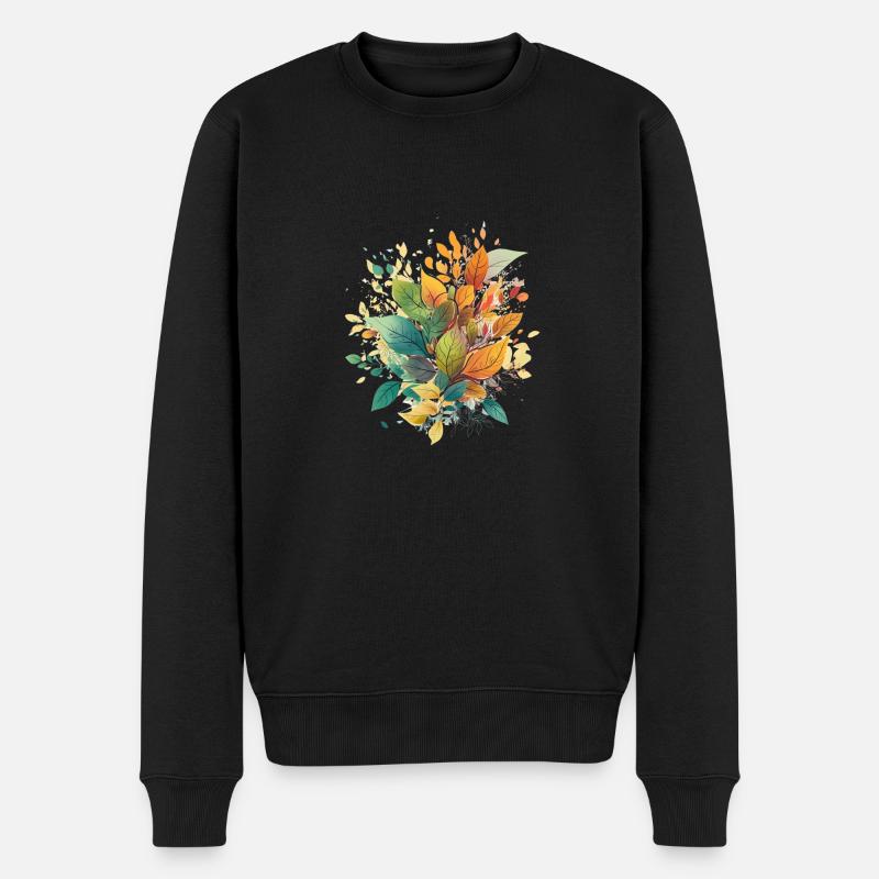 Palette d’automne - Pull Premium bio Homme - noir