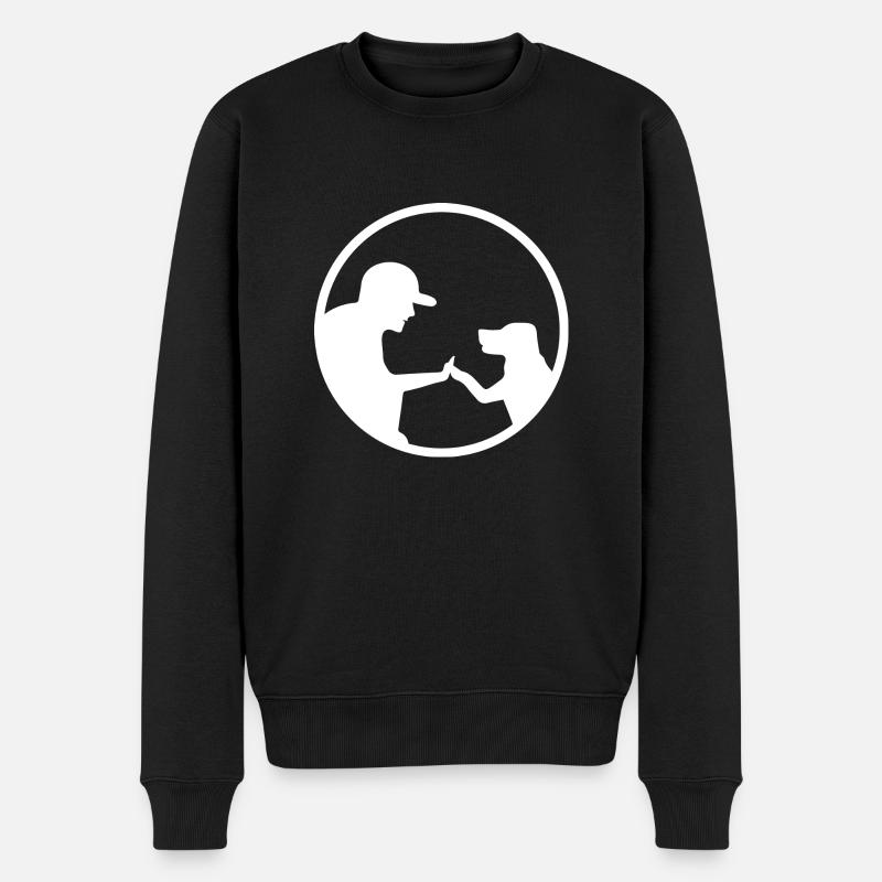 Hund Chien - Pull Premium bio Homme - noir