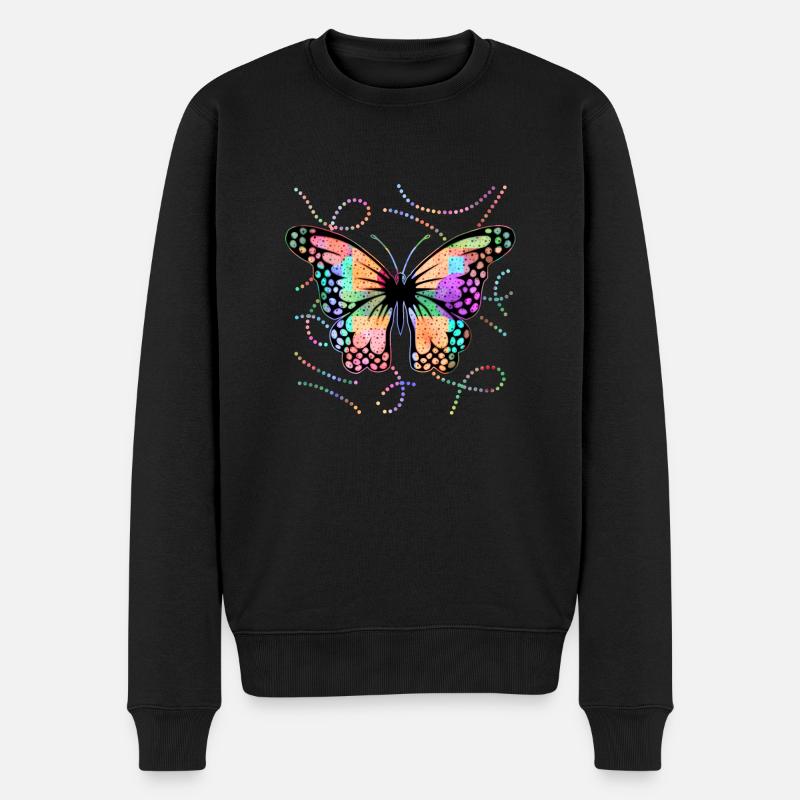 Papillon - Pull Premium bio Homme - noir