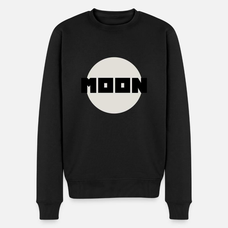 MOON (Original) - Pull Premium bio Homme - noir