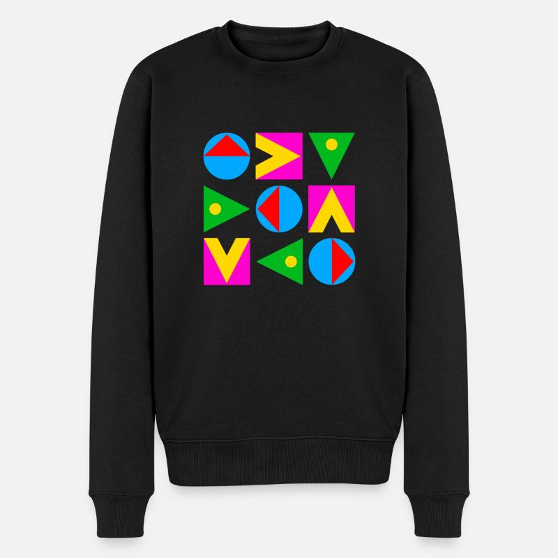Groovie Chick T-Shirt - Männer Premium Bio Pullover - Schwarz