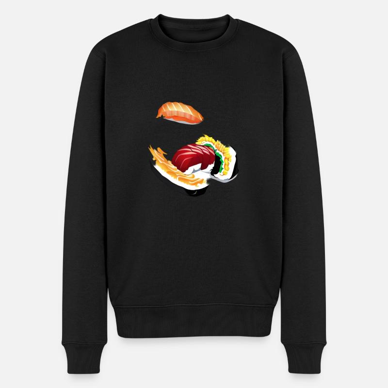 Sushi - Pull Premium bio Homme - noir