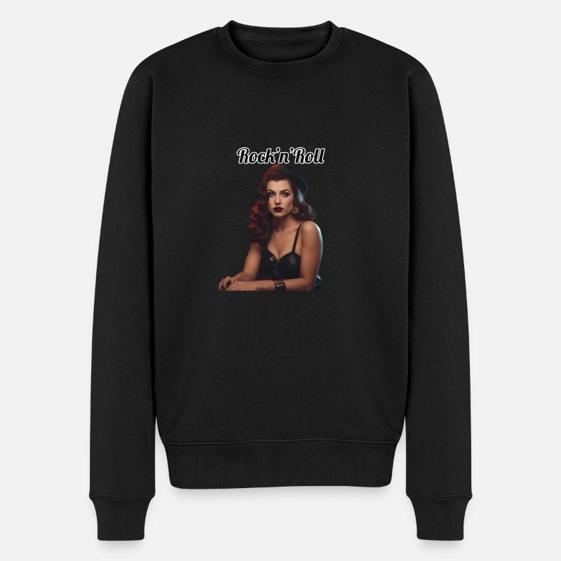 Pinup - Pull Premium bio Homme - noir