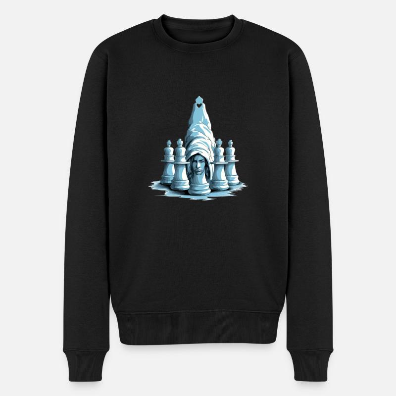 Laurent déguisé en pièce - Pull Premium bio Homme - noir