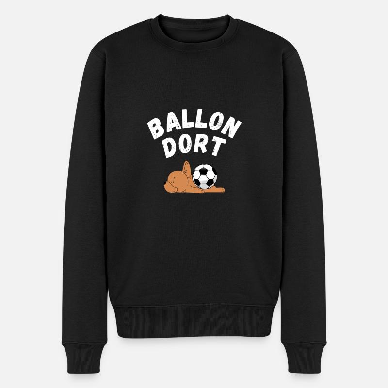Ballon Dort-humour - Pull Premium bio Homme - noir
