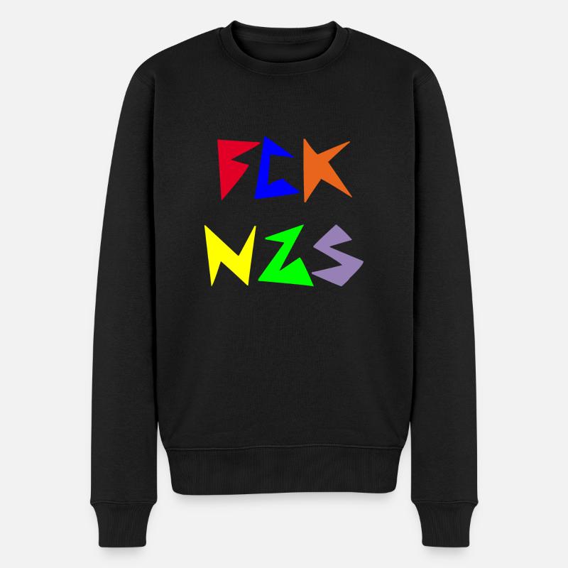 FCK NZS - Pull Premium bio Homme - noir