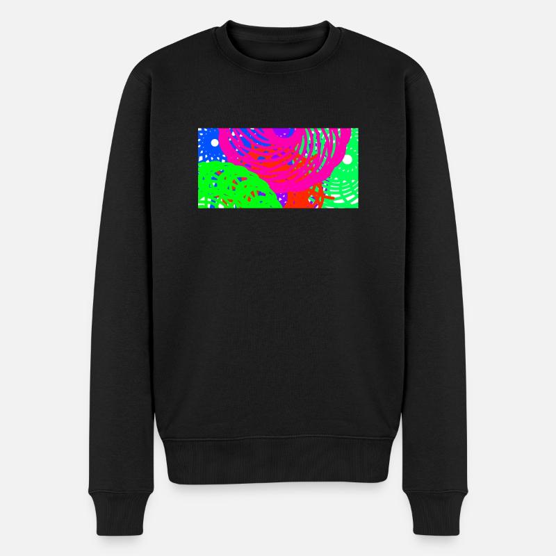 Störe meine Kreise nicht - Männer Premium Bio Pullover - Schwarz