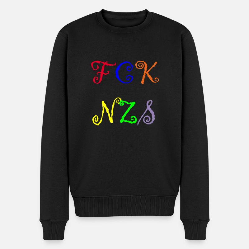 FCK NZS - Pull Premium bio Homme - noir