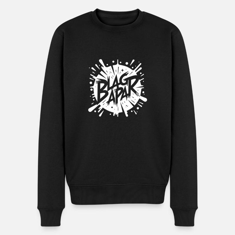 BLanc apart - Pull Premium bio Homme - noir