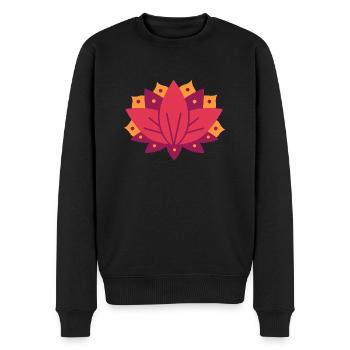 Diwali Indian Festival Laternenfest - Männer Premium Bio Pullover - Schwarz - Vorne - Nico (187cm)