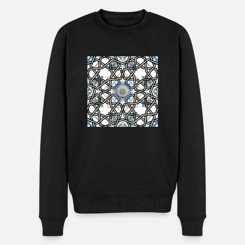 6 Original - Männer Premium Bio Pullover - Schwarz