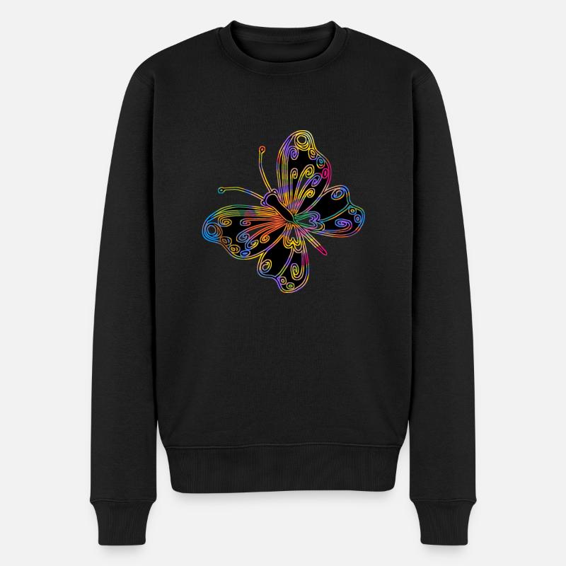 Papillon - Pull Premium bio Homme - noir