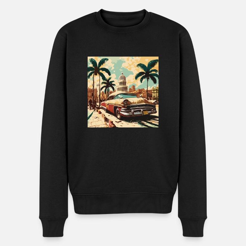 Oldtimer Glanz - Pull Premium bio Homme - noir