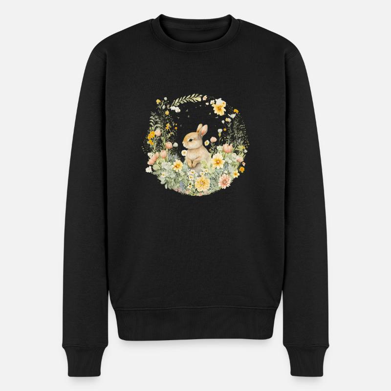 Lapin - Pull Premium bio Homme - noir