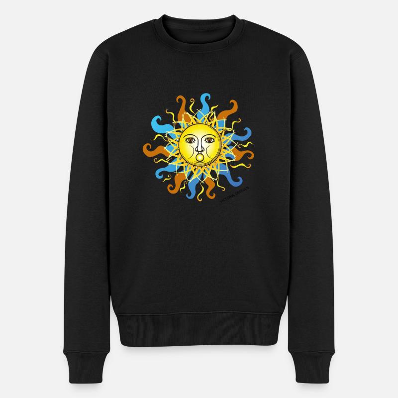 Solstice d’hiver 01 - Pull Premium bio Homme - noir
