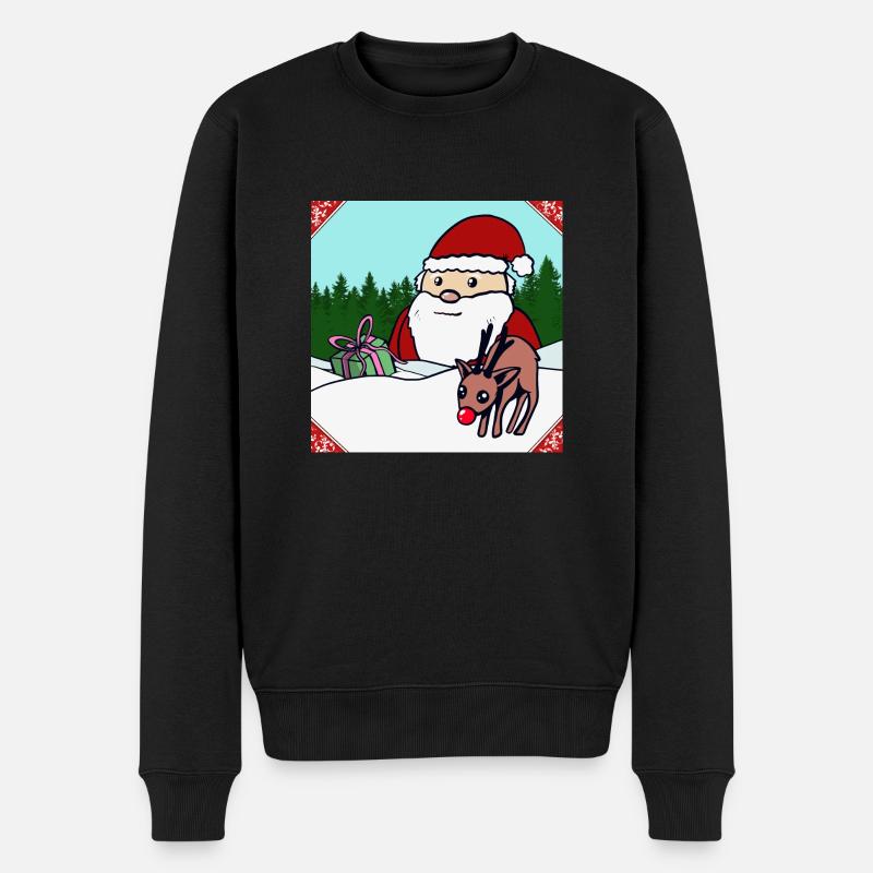 Joyeux Noël - Pull Premium bio Homme - noir