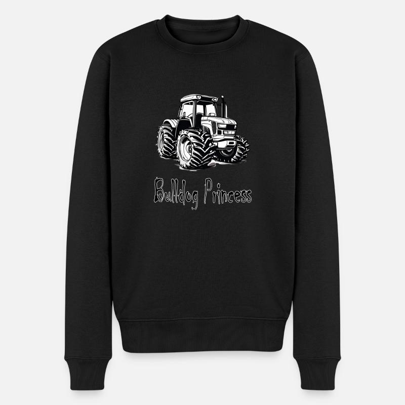 Princesse bouledogue - Pull Premium bio Homme - noir