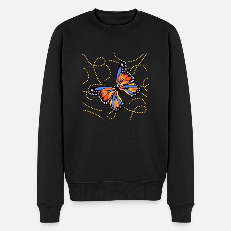 Papillon - Pull Premium bio Homme - noir