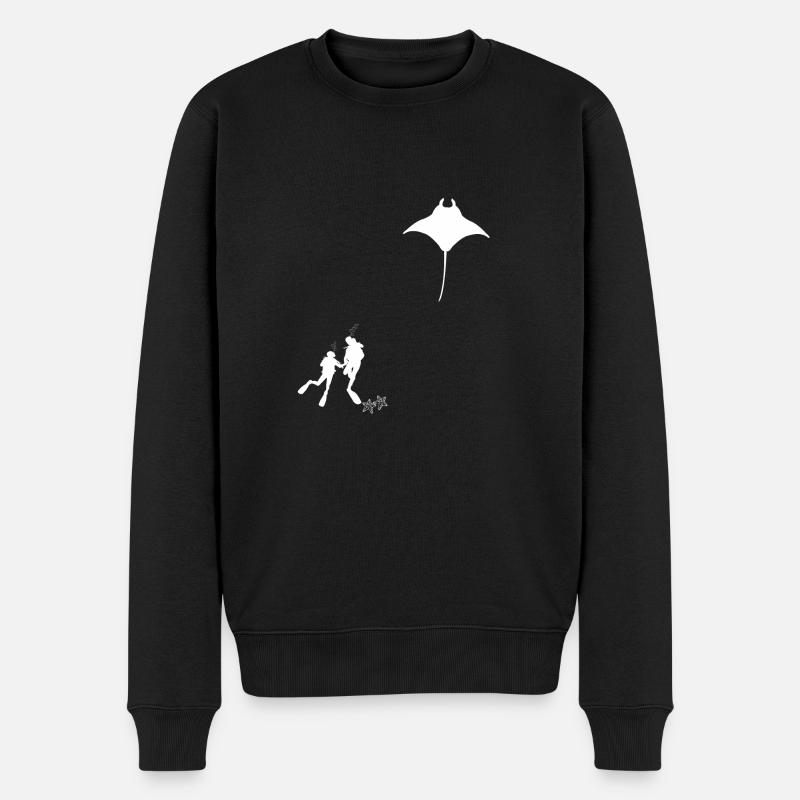 Plongée sous-marine - Pull Premium bio Homme - noir