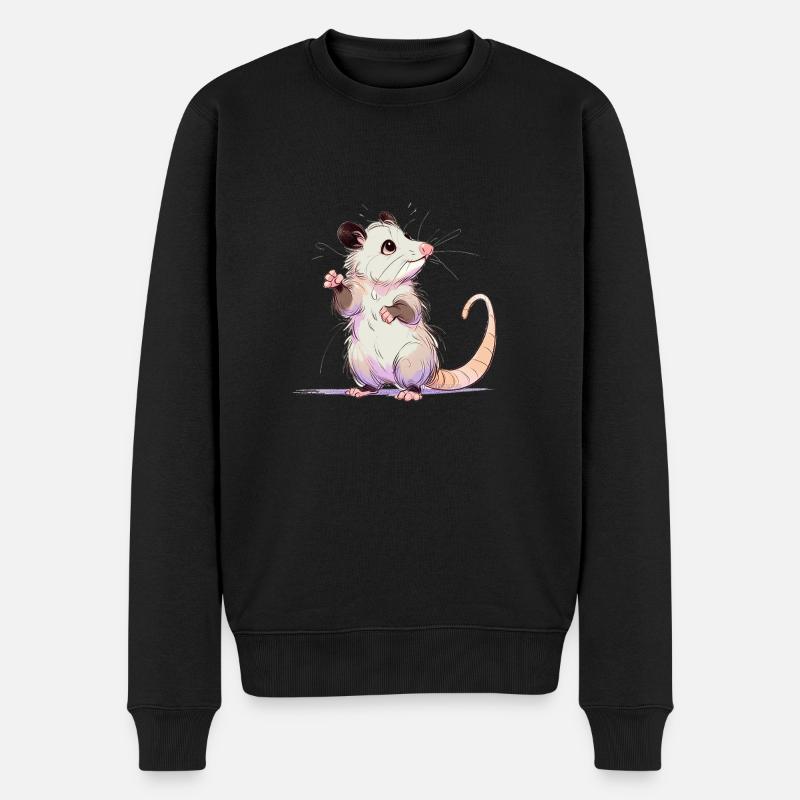 Opossum joueur - Pull Premium bio Homme - noir