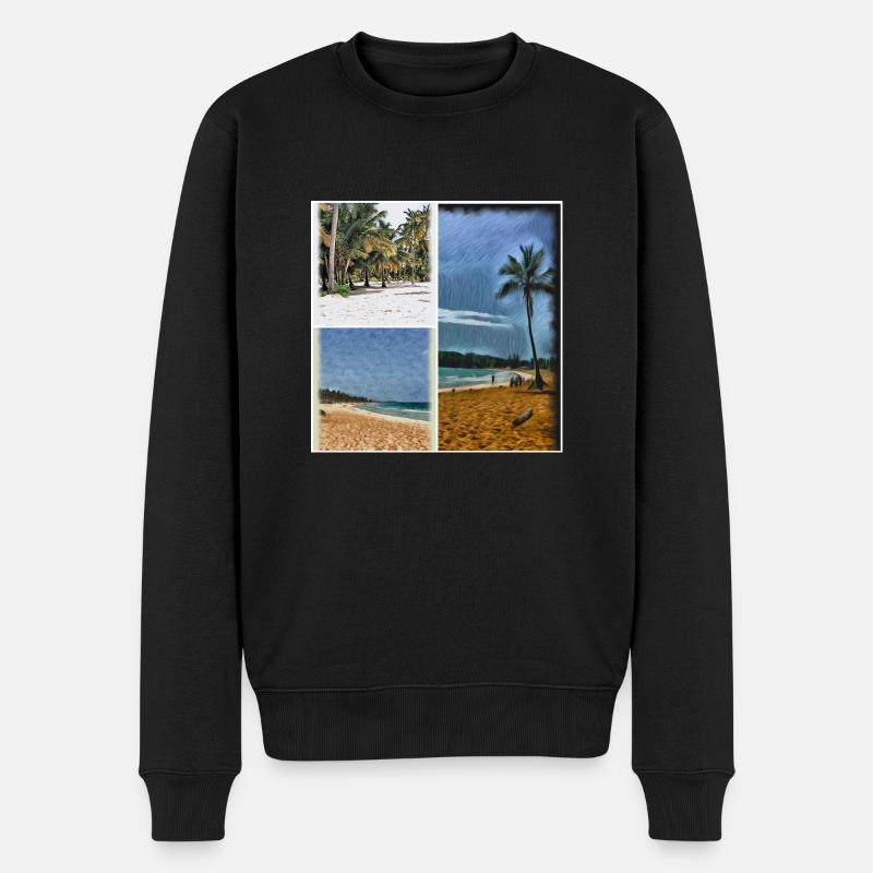 Punta Cana - Pull Premium bio Homme - noir