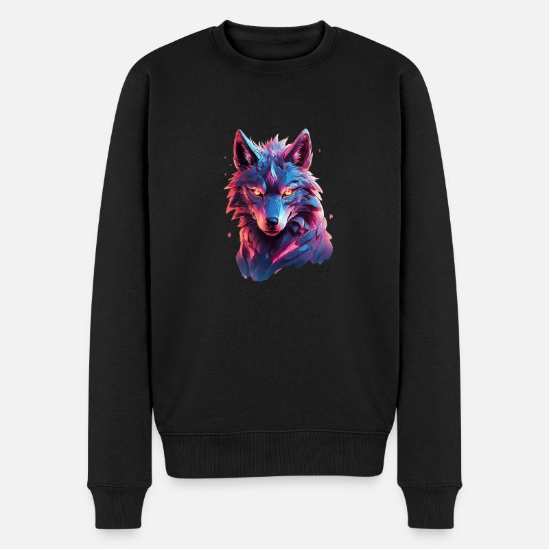 Loup - Pull Premium bio Homme - noir