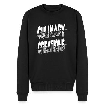 blague, pensée créative, favoriser la créativité, drôle - Pull Premium bio Homme - noir - Devant - Nico (187cm)