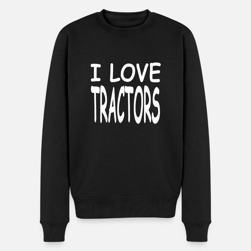 Tracteur - Pull Premium bio Homme - noir