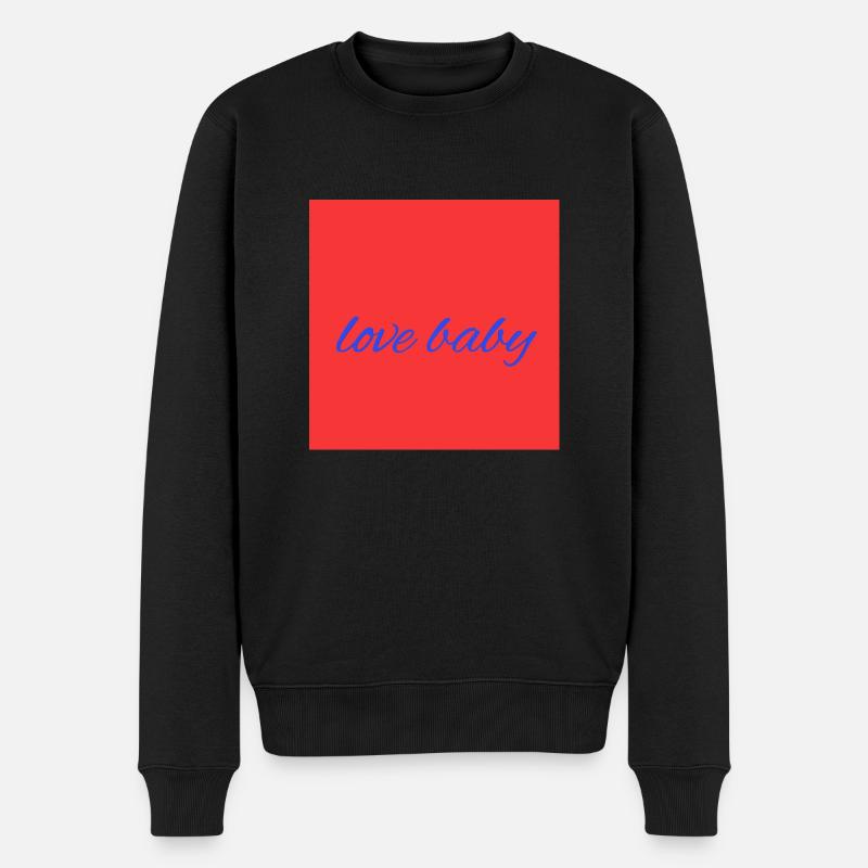 Logopit 1654379475712 - Männer Premium Bio Pullover - Schwarz