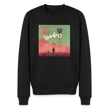 Limbo Cherry Boom - Men's Premium Organic Jumper - black - Front - Nico (187cm)