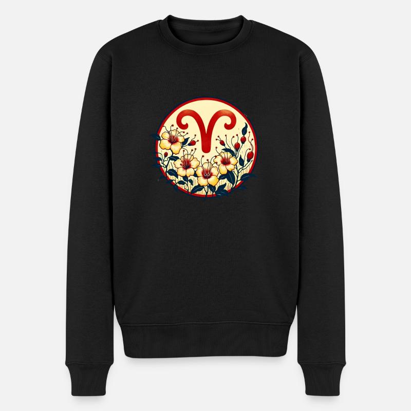 Symbole du Bélier - Pull Premium bio Homme - noir