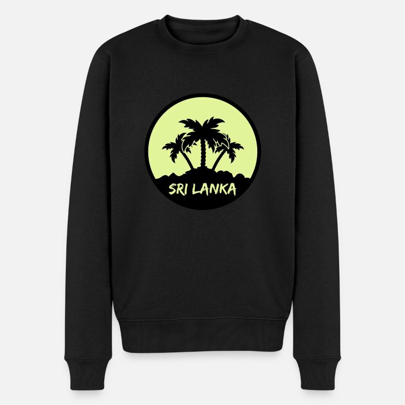 Sri Lanka - Pull Premium bio Homme - noir