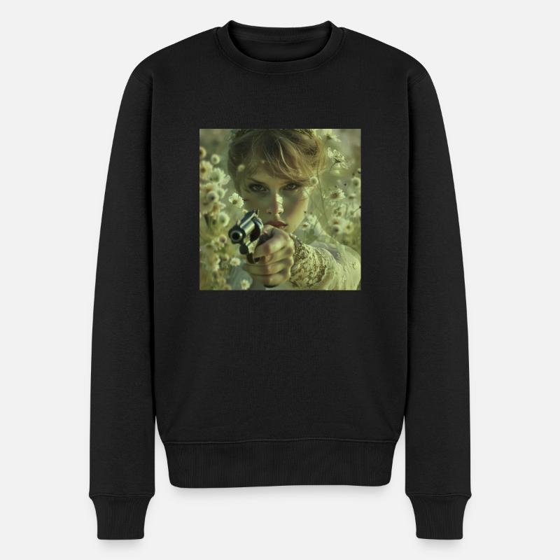 Beautiful Death - Männer Premium Bio Pullover - Schwarz