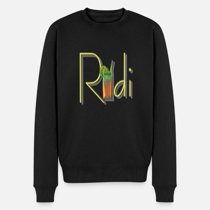 Par Rudi2 - Pull Premium bio Homme - noir