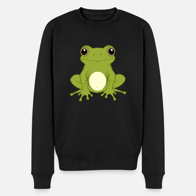 Grenouille - Pull Premium bio Homme - noir