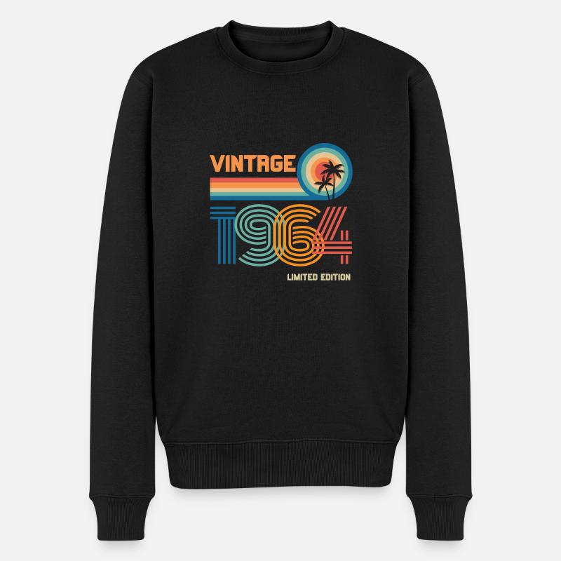 Vintage 1964 limited edition - Pull Premium bio Homme - noir