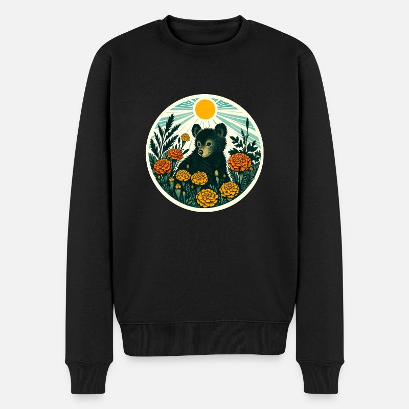 Baribal - Pull Premium bio Homme - noir