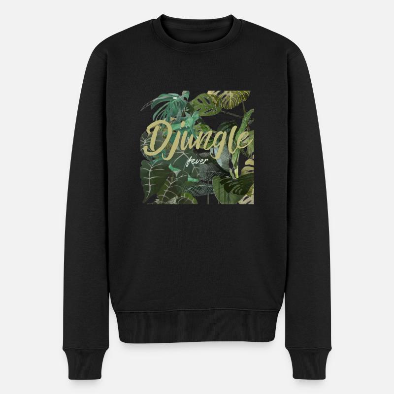 Fièvre de la jungle - Pull Premium bio Homme - noir