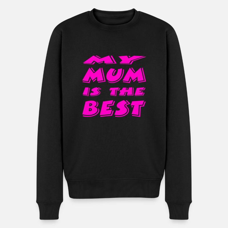 Mère - Pull Premium bio Homme - noir