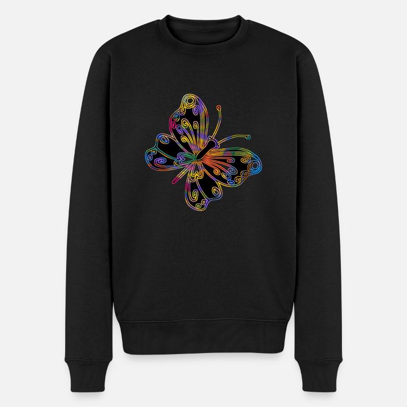 Papillon - Pull Premium bio Homme - noir