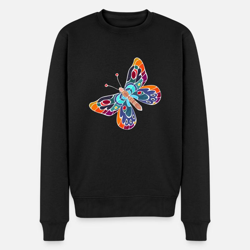 Papillon - Pull Premium bio Homme - noir