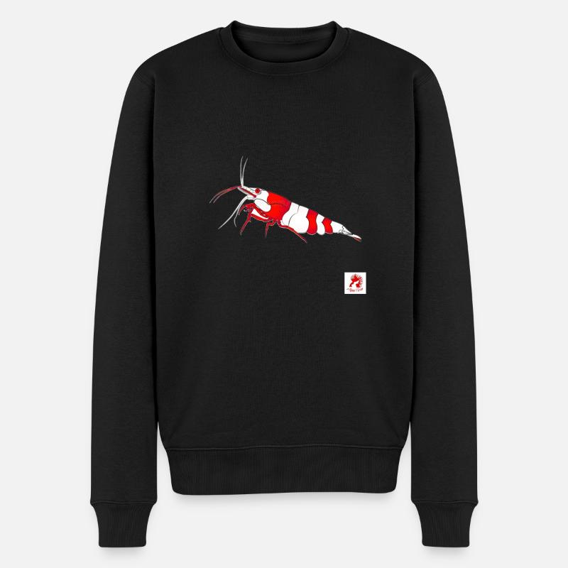 1000182178 - Männer Premium Bio Pullover - Schwarz