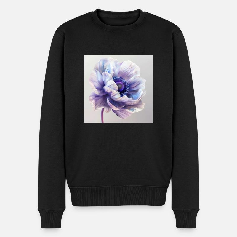Violet Macro 5 - Pull Premium bio Homme - noir